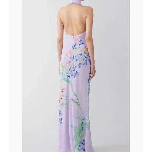 SAU LEE Gillian Halter Gown - Picture 2 of 3